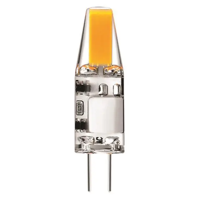 ΛΑΜΠΑ LED COB 2W 220lm G4 6500K ΣΙΛΙΚΟΝΗΣ 12V AC/DC (147-77600) EUROLAMP