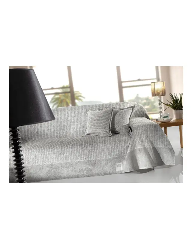 Ριχτάρι Πολυθρόνας Guy Laroche Parfait Silver 180x150