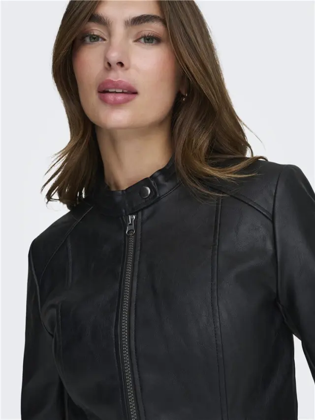 Μπουφάν δερματίνη, JDYEMILY FAUX LEATHER JACKET, JDY - 36 3