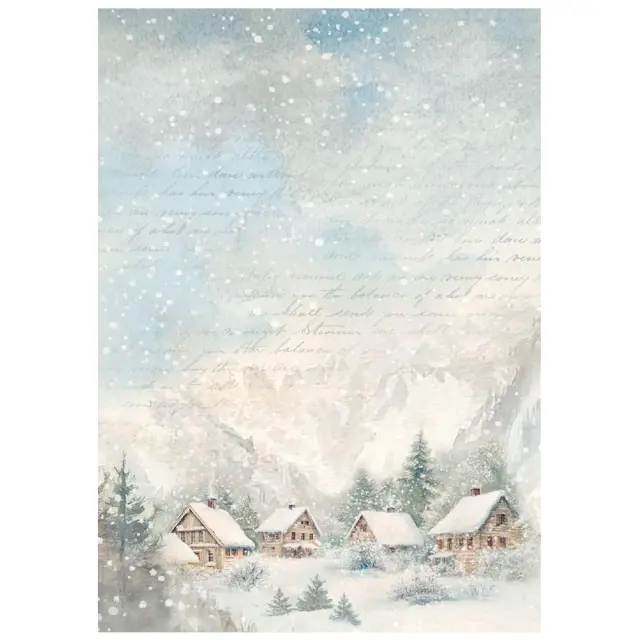 Σετ 8 ριζόχαρτα ντεκουπάζ Stamperia 10.5×14.8cm, The Owl's House 2
