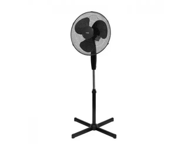 Ανεμιστήρας Ορθοστάτης Midea FS40-21M(BK) με διάμετρο 40cm, ρυθμιζόμενο ύψος, ισχύ 40W και 3 ταχύτητες - ΜαύροFS40-21M(BK)