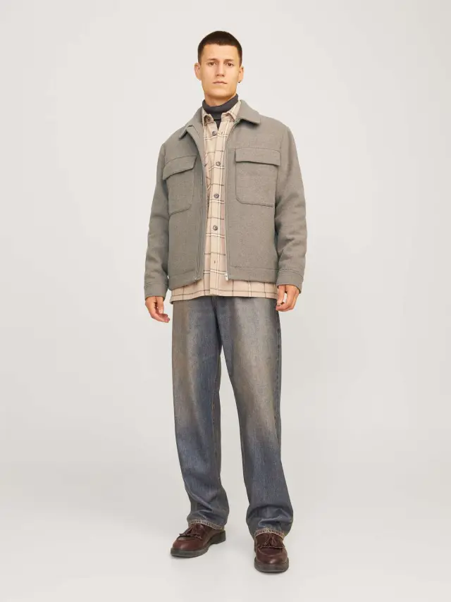 JPRCCRUSSEL JACKET SN Greige 2