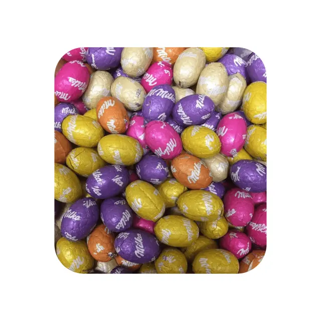 Milka Mixed Eggs 6gr (1τμχ) (ΠΡΟΣΟΧΗ! Λιώνει!)
