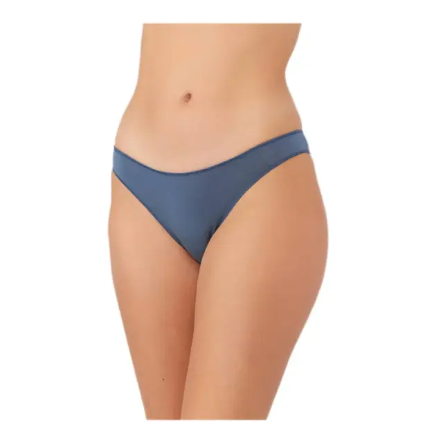 Minerva Γυναικείο Slip Rio Modal Fimelle - Διπλό Πακέτο, Χρώμα Blue Denim Floral 2