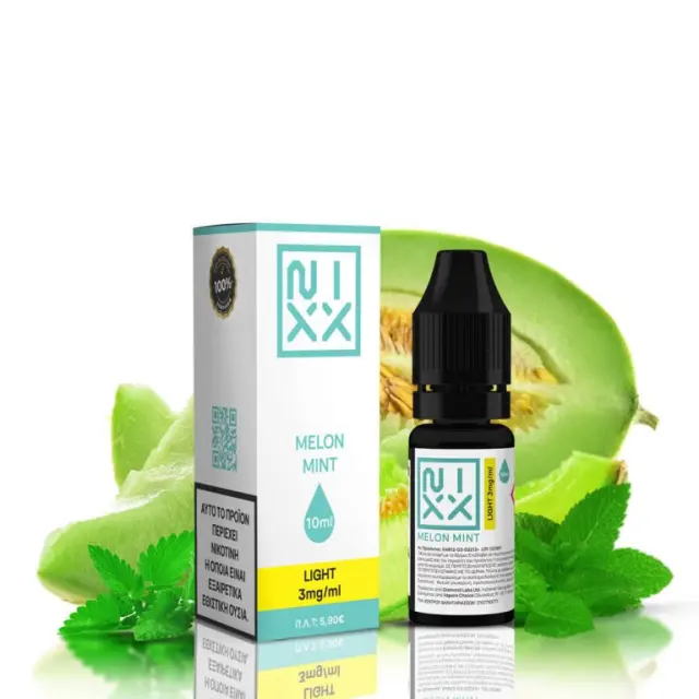 Nixx Melon Mint Έτοιμο Υγρό 10ml 3mg
