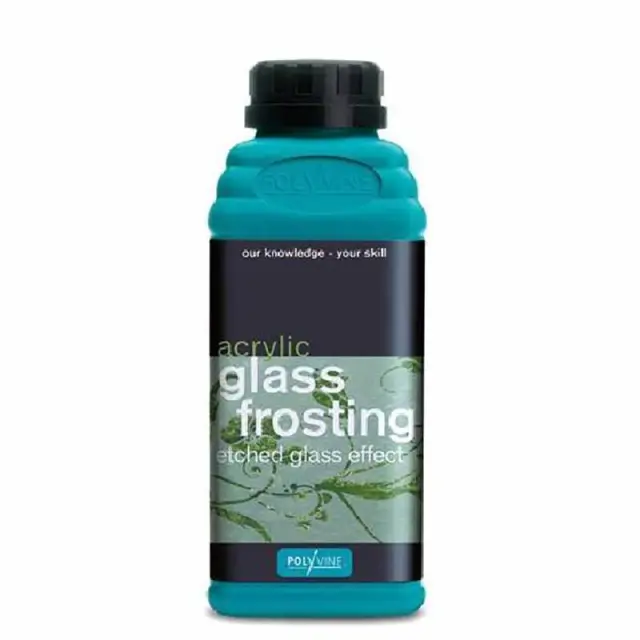 Βερνίκι Αμμοβολής Τζαμιού Polyvine GLASS FROST 100ml