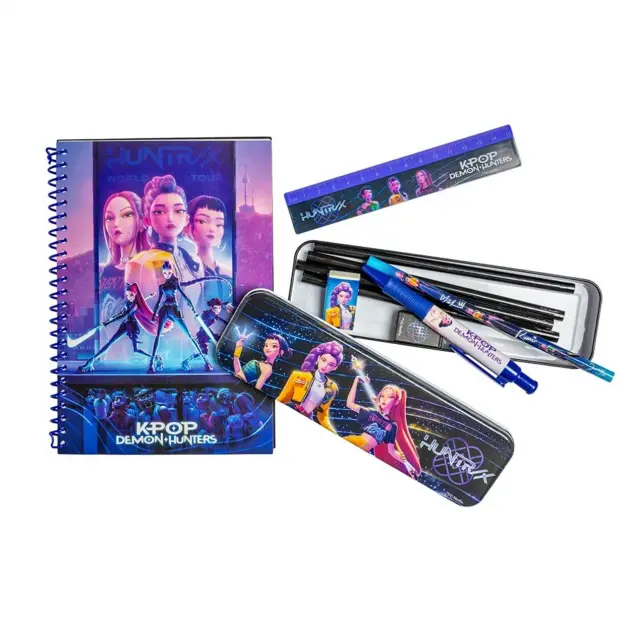 K‑Pop Demon Hunters – Stationery Bumper Set – A5 (2112068-SR2511069) - Toys 2