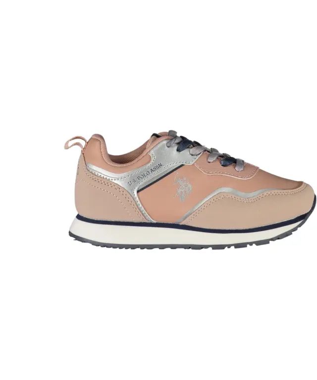 U.S. Polo Assn. - Παιδικά Sneakers Nobik NOBIK010KCNH3-PIN Ροζ