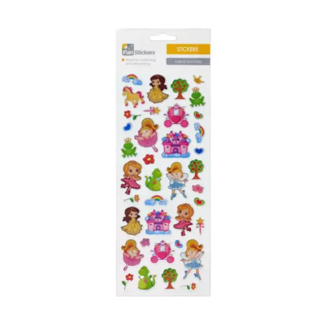 Fun Stickers Αυτοκόλλητα Fairies & Princess 1004