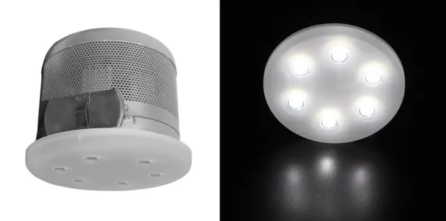 ΦΩΤ ΧΩΝΕΥΤΟ ΣΑΤΙΝΕ LED ΙΣΧΥΟΣ ΜΕ ΤΡΟΦΟΔΟΤΙΚΟ 6x3W 30° ΨΥΧΡ