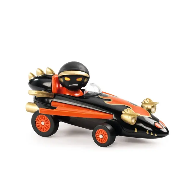 Djeco Crazy Motors Αυτοκίνητο με Φιγούρα Dragon Fire (3+ ετών) 05486 2