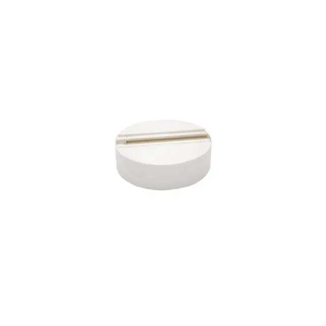 InLight Βάση στρογγυλή για μονοφασική ράγα σε λευκή απόχρωση (TC1-033-White)