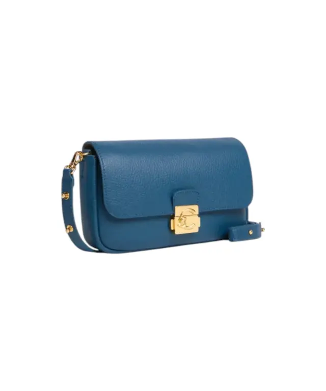 Coccinelle - Γυναικεία τσάντα Ώμου C-Me Lock Mini Bag E5U4K520101-B27 Μπλε 2