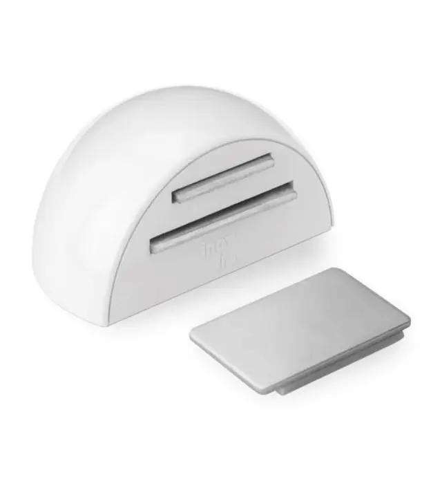 ΣΤΟΠ ΠΟΡΤΑΣ ΜΑΓΝΗΤΙΚΟ INOFIX 2034 26x52x38MM ΜΕΤΑΛΛΙΚΟ Λευκό