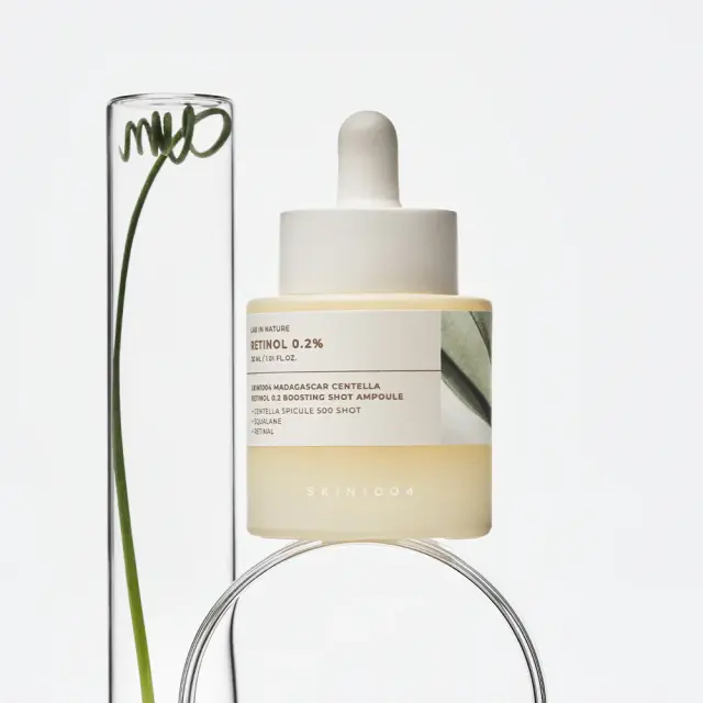 Skin1004 Madagascar Centella Retinol 0.2 Boosting Shot Ampoule Αντιγηραντικός Ορός Προσώπου με Ρετινόλη, 30ml 3