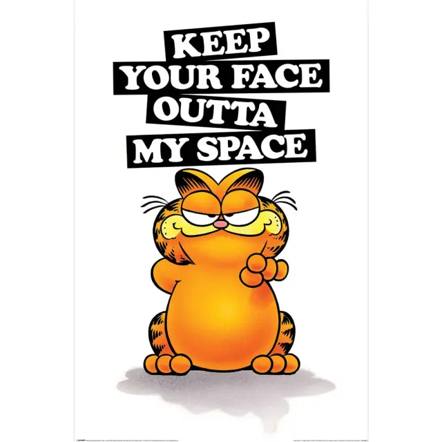 Αφίσα Garfield (Keep Your Face) 61x91,5εκ - PP2402357