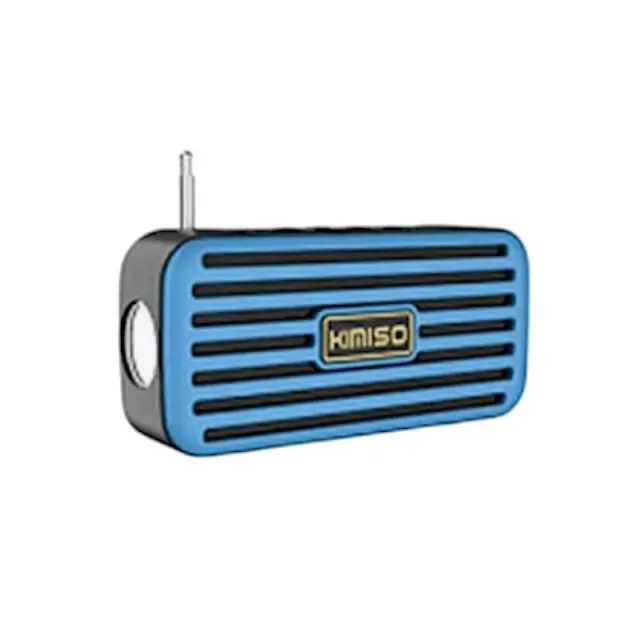 Ασύρματο ηχείο Bluetooth με φακό - KMS-03A - 885888 - Silver