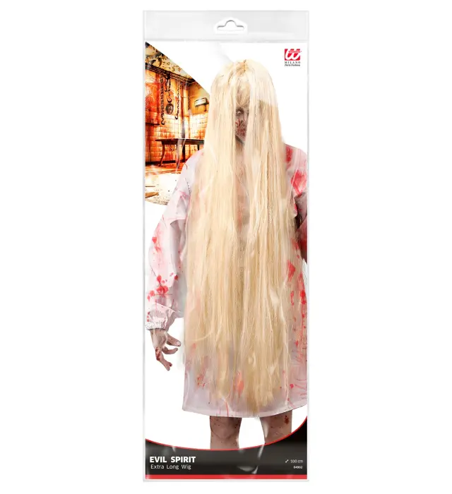 Αποκριάτικο Αξεσουάρ Περούκα Blond Evil Spirit (Widmann) (W-04902) 2