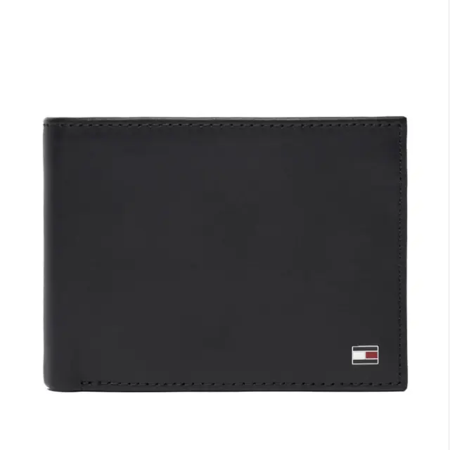 Ανδρικό Σετ Δώρου Πορτοφόλι+Μπρελόκ Tommy Hilfiger AM0AM07931-BDS Μαύρο Μαύρο - One Size 2
