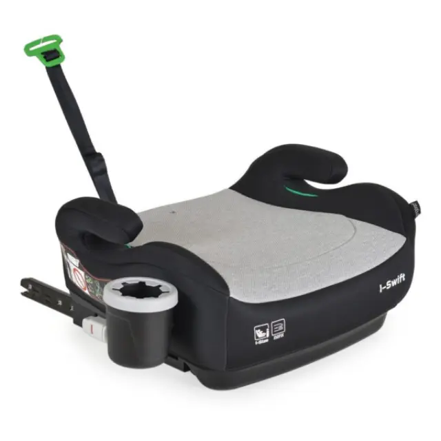Moni Booster Αυτοκινήτου I-Size 125-150cm Isofix I-Swift Grey 3801005152308