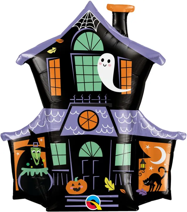 Μπαλόνι Φοιλ 37 Σχήμα Halloween Haunted House / 94 εκ