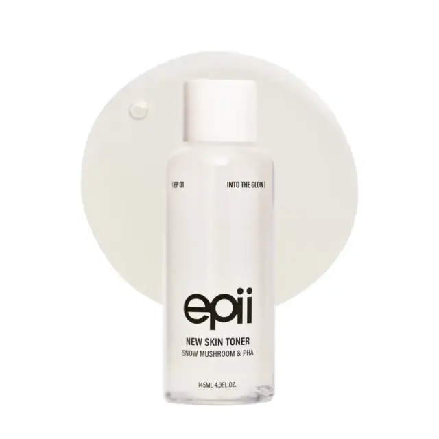 Epii Snow Mushroom & PHA Toner, Ενυδατικό & Ήπια Απολεπιστικό Toner Λάμψης με 5% PHA, 145ml