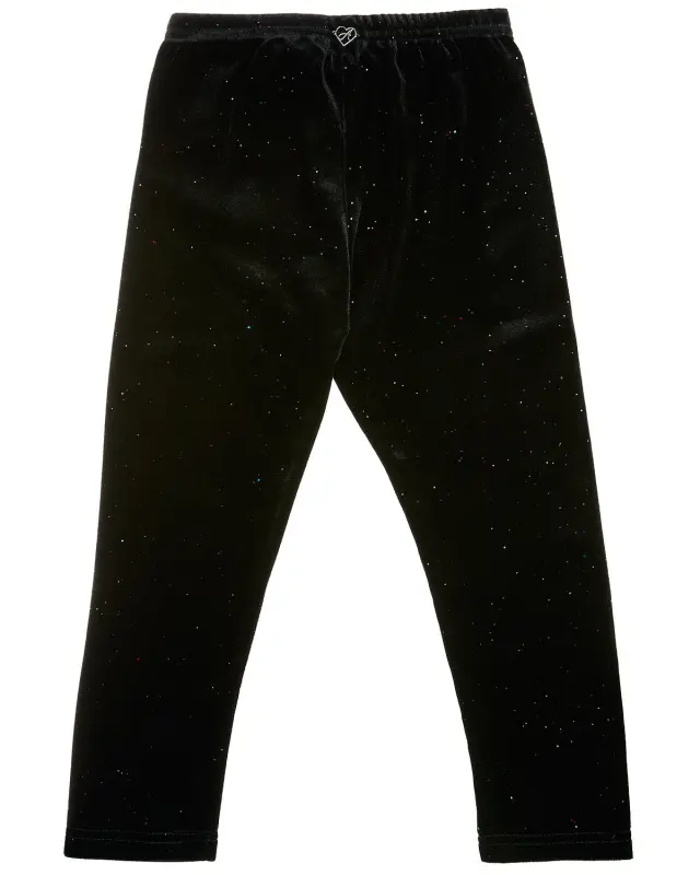 Κολάν βελουτέ με glitter εφέ 3