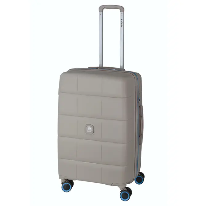 Βαλίτσα σκληρή Μεσαία DIELLE 210/60 67x43x29/32 cm Γκρι