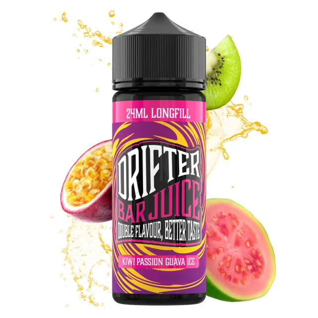 Drifter Bar Juice Kiwi Passion Guava Ice 24ml/120ml FS