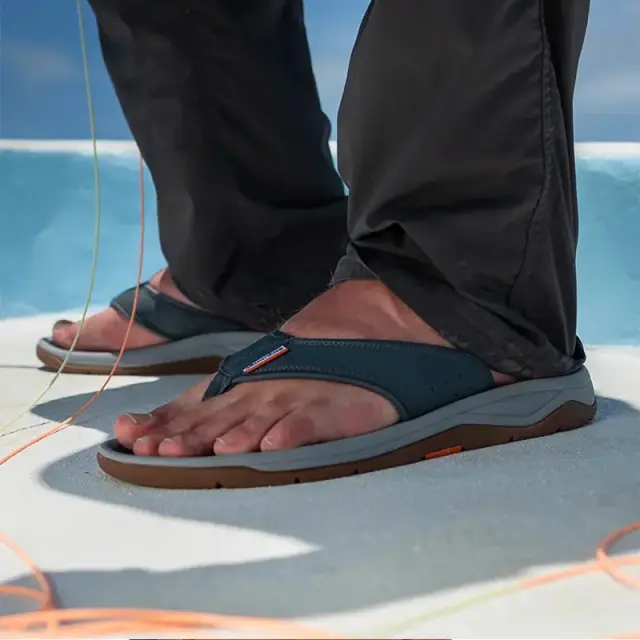 Σανδάλι Grundens Deck-Boss Sandal Dark Slate 2