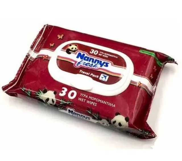 Nannys | Baby's Wish Wet Wipes | Μωρομάντηλα | 30τμχ