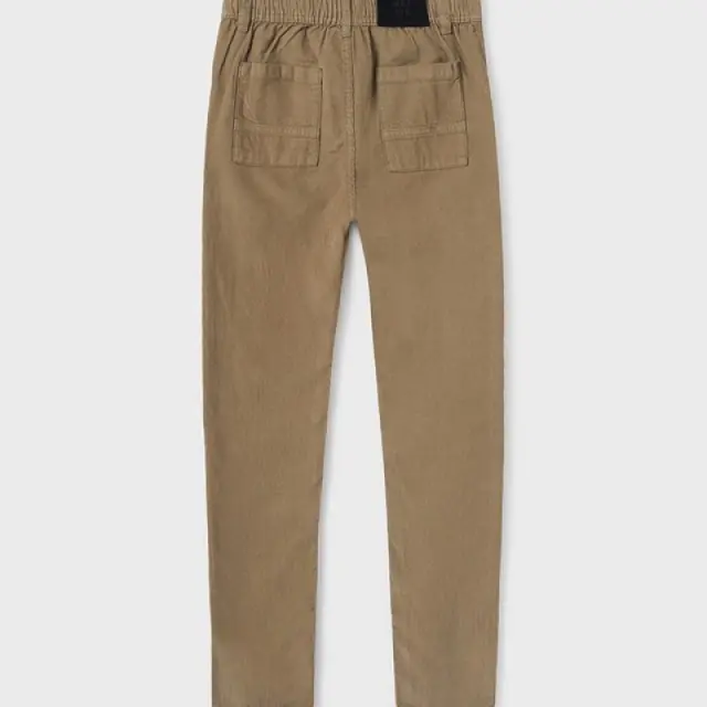 Junior 10 έως 18 ετών Παντελόνι jogger tapered fit κοτλέ Better Cotton άνηθος - 10Ε 3