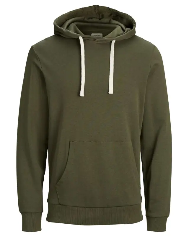 JJEHOLMEN SWEAT HOOD NOOS Olive Night