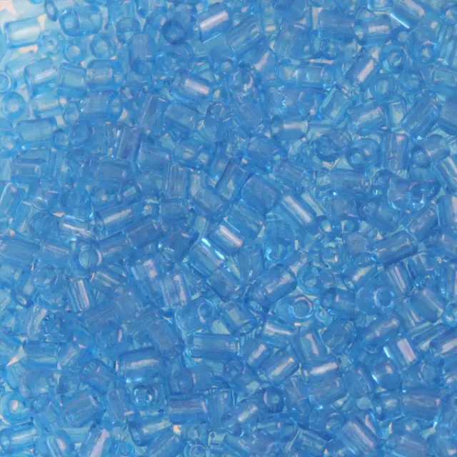 Χάντρα Glass Bugles Deep Sky Blue 2.5mm - 25gr