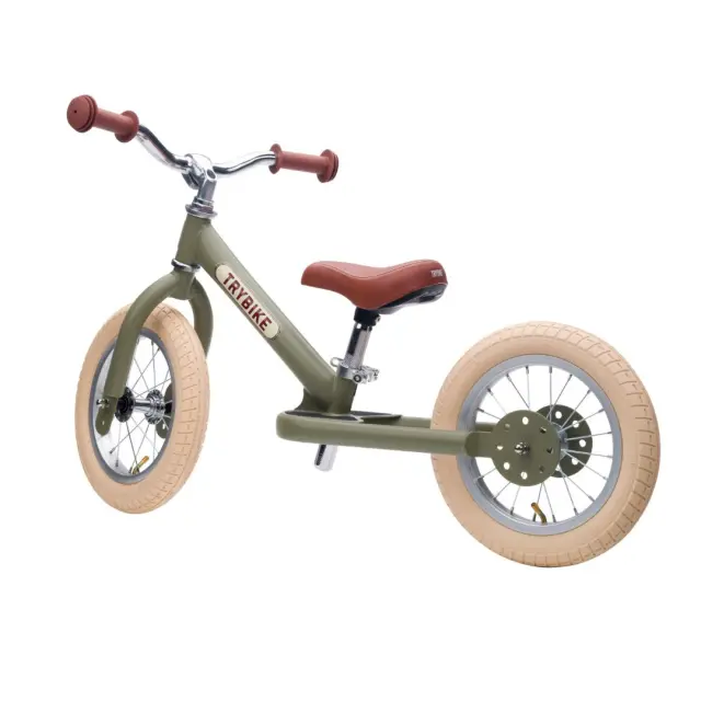 Trybike Ποδήλατο Ισορροπίας Πράσινο Ματ (15+ μηνών) TBS-2-GRN-M-VIN 3