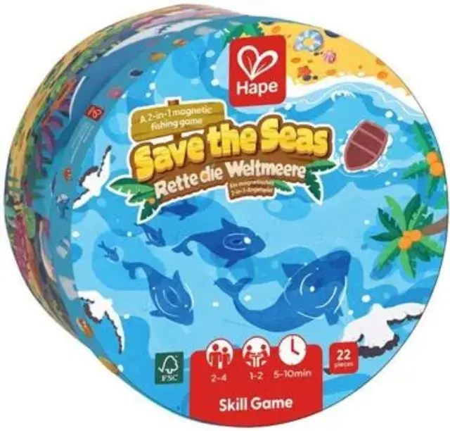 Hape Early Explorer Ξύλινο Magnetic Save The Seas