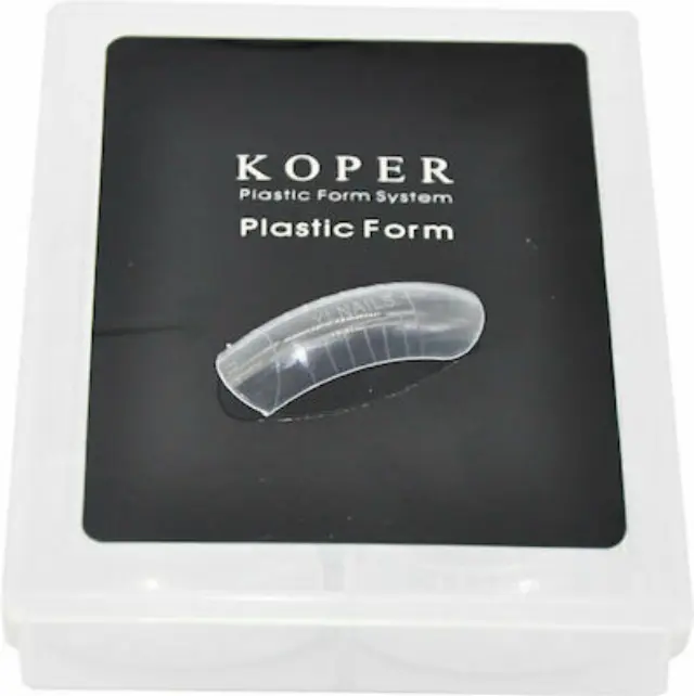 Φόρμες χτισίματος νυχιών - Plastic dual form nails Koper Acrylic 120τμχ