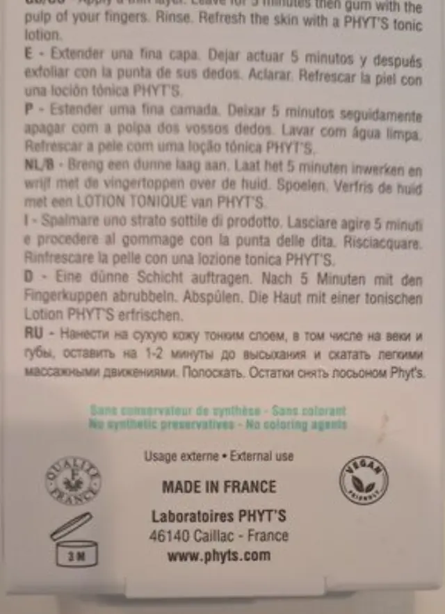 PHYT S Gommage Contact + 40g