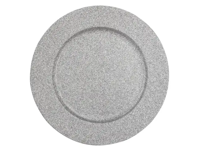 Πιατέλα σερβιρίσματος Fééric Lights & Christmas με διάμετρο 33cm - Silver 147108AR