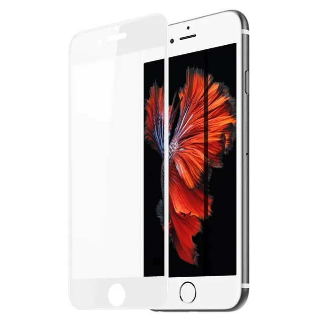 Dux Ducis® Tempered Glass Τζάμι Προστασίας Για iPhone 6/6S Plus Full Cover - Λευκό