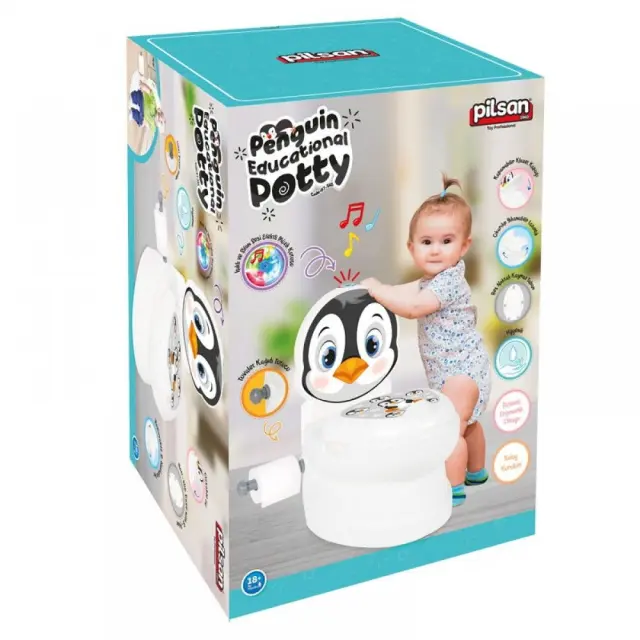 PILSAN - Pilsan 07565 Penguin educational potty - 8693461045523 3