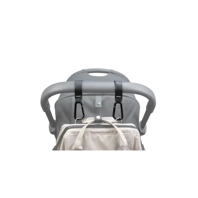 Σετ 2 μικροί γάντζοι καροτσιού Dooky Black DK-5027001 2