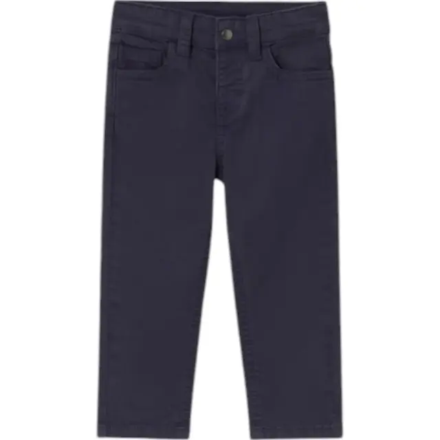 Mayoral Παντελόνι Καπαρτινέ Slim Fit Ναυτικό Μπλε για Αγόρι