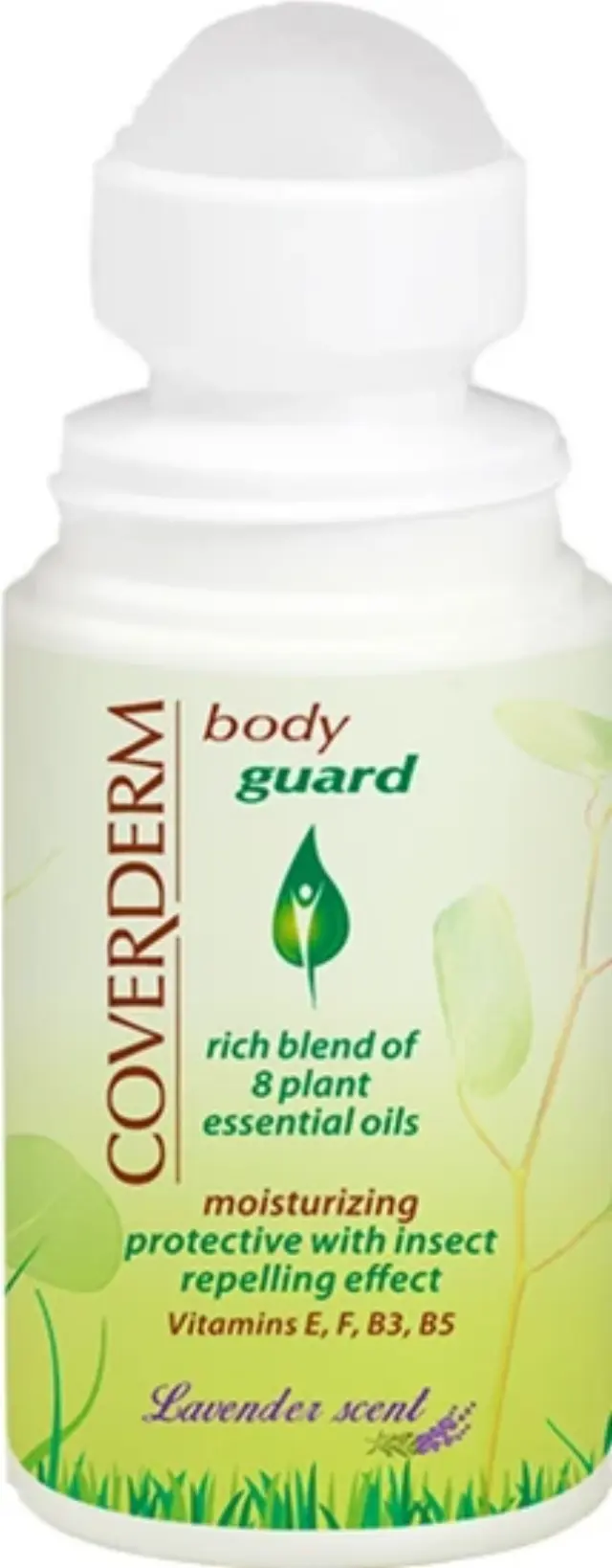 Coverderm Body Guard Ενυδατικό Εντομοαπωθητικό Roll On, 50ml