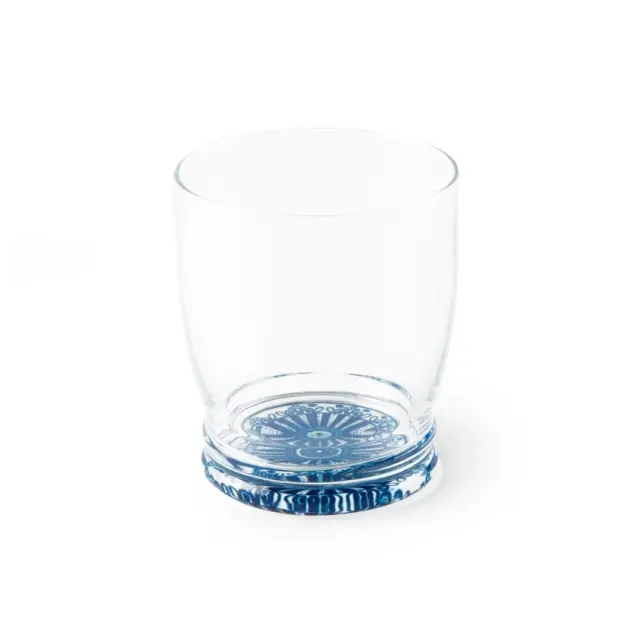 Excelsa Ποτήρι γυάλινο 340ml με χρωματιστή βάση: Boheme