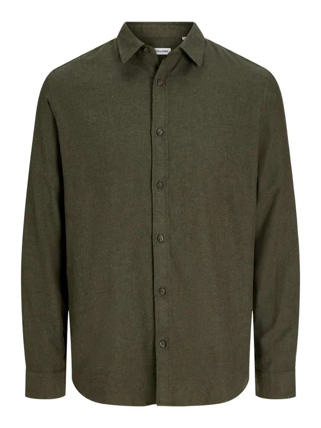 JJECLASSIC MELANGE SHIRT L/S NOOS Rosin