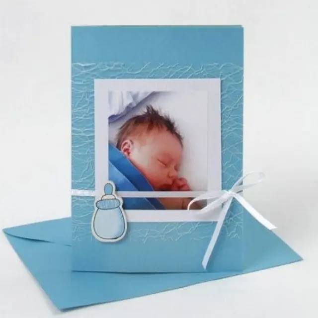 Κάρτες για προσκλητήρια, 10 τεμ., light blue 2
