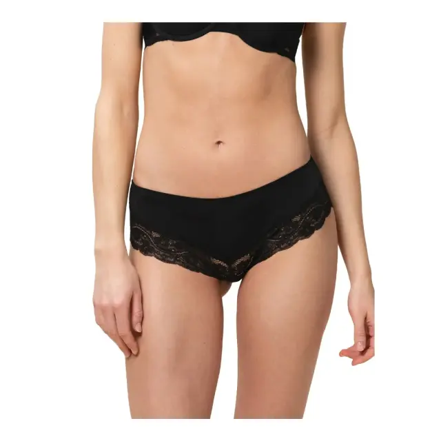 Triumph Γυναικείο Slip Lovely Micro Hipster, Χρώμα Μαύρο