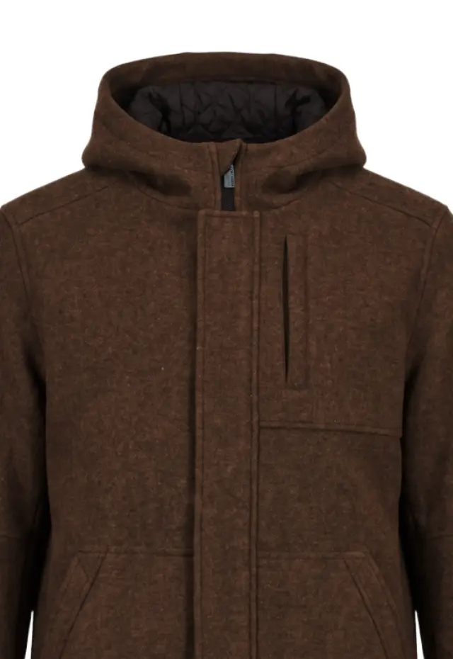 Funky Buddha ανδρικό μακρύ parka FBM014-041-01-1 2