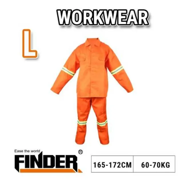 Φόρμα εργασίας με ανακλαστικά - No.L - 60-70kg - Finder - 198575 2